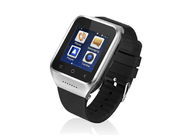 WS8 1.54 インチの人間の特徴をもつ移動式腕時計、電話腕時計のアンドロイド 4.4 の二重中心 GPS 5MP