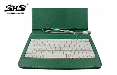 10 インチの立場の設計の人間の特徴をもつタブレットのキーボードの革箱