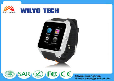 WS83 人間の特徴をもつ腕時計、人間の特徴をもつ腕時計の携帯電話 1.54 インチのアンドロイド 4.4 OS WCDMA 3g