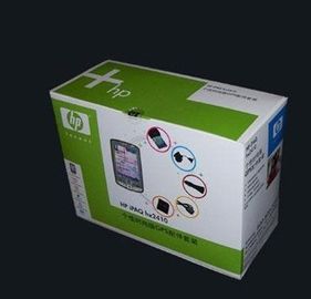 カスタマイズされたロゴの多彩な 7 * 6 * 2.5 インチの携帯電話のペーパー波形箱
